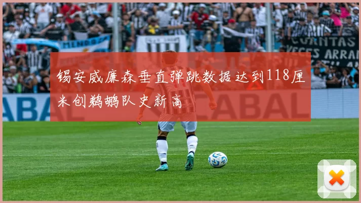 锡安威廉森垂直弹跳数据达到118厘米创鹈鹕队史新高